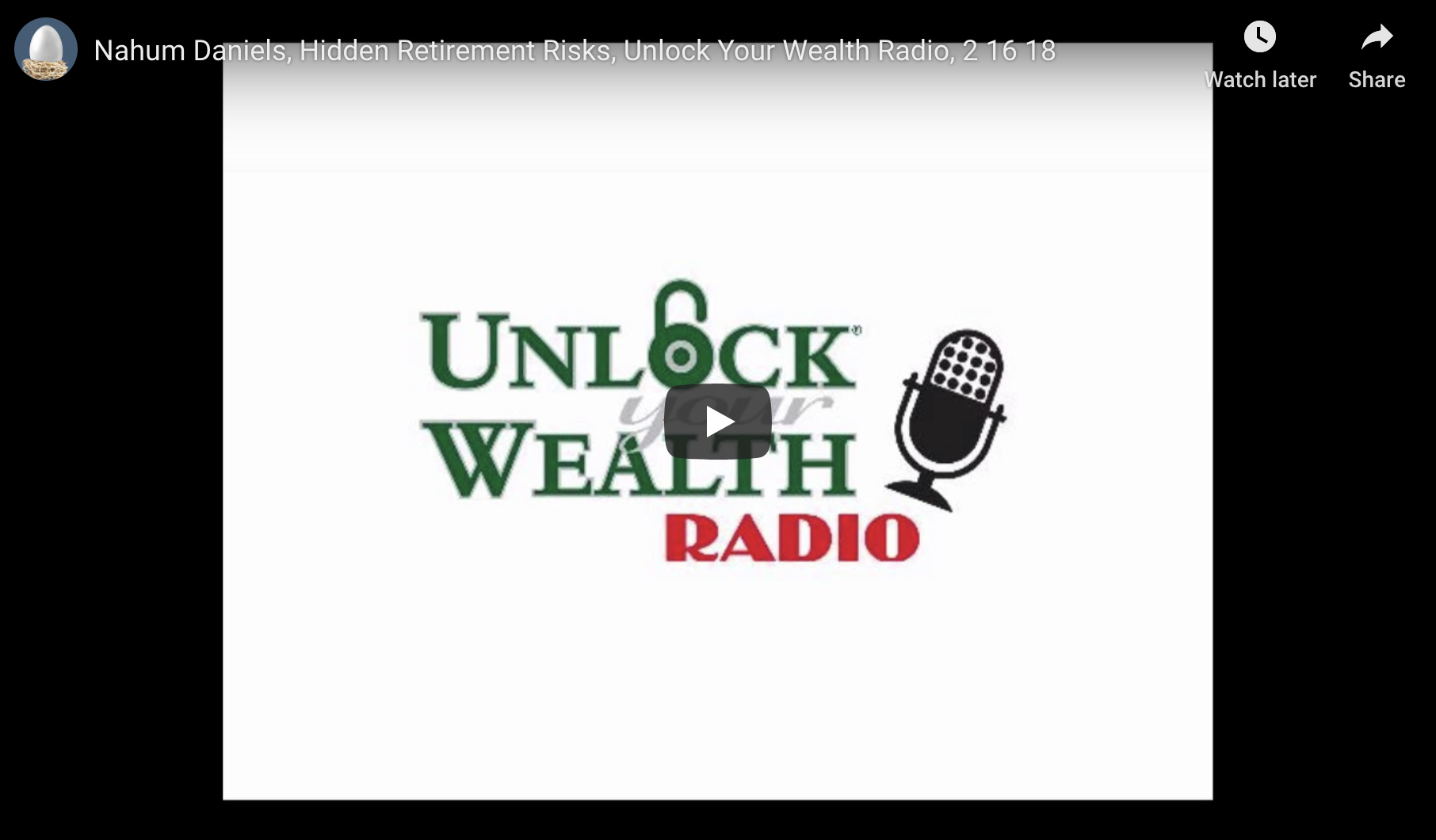 Hidden Retirement Risks, Unlock Your Wealth Radio, 2.16.18